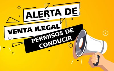 ¡ALERTA! Venta Fraudulenta de carnets de conducir