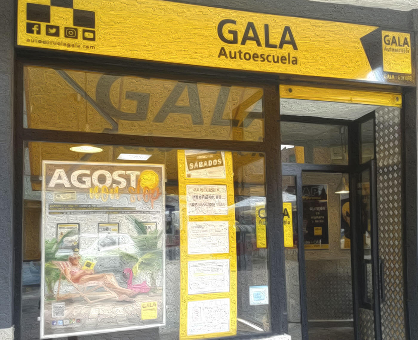Fachada-Getafe-Autoescuela-Gala