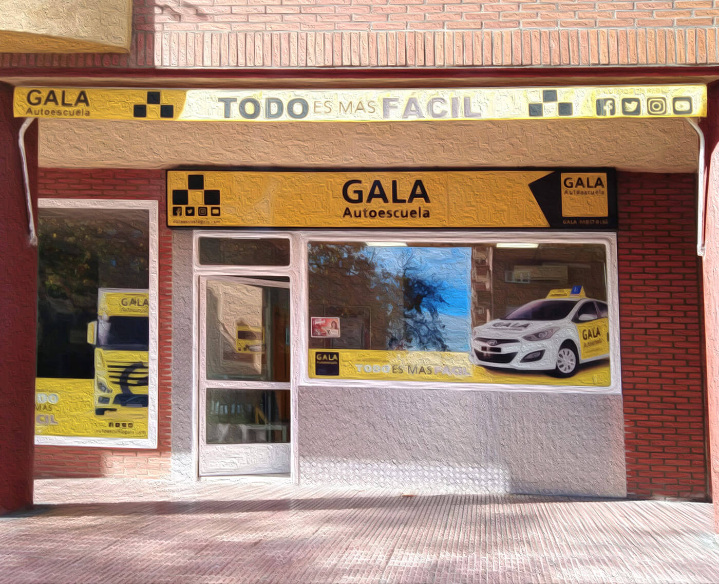 Fachada-Mostoles-Autoescuela-Gala