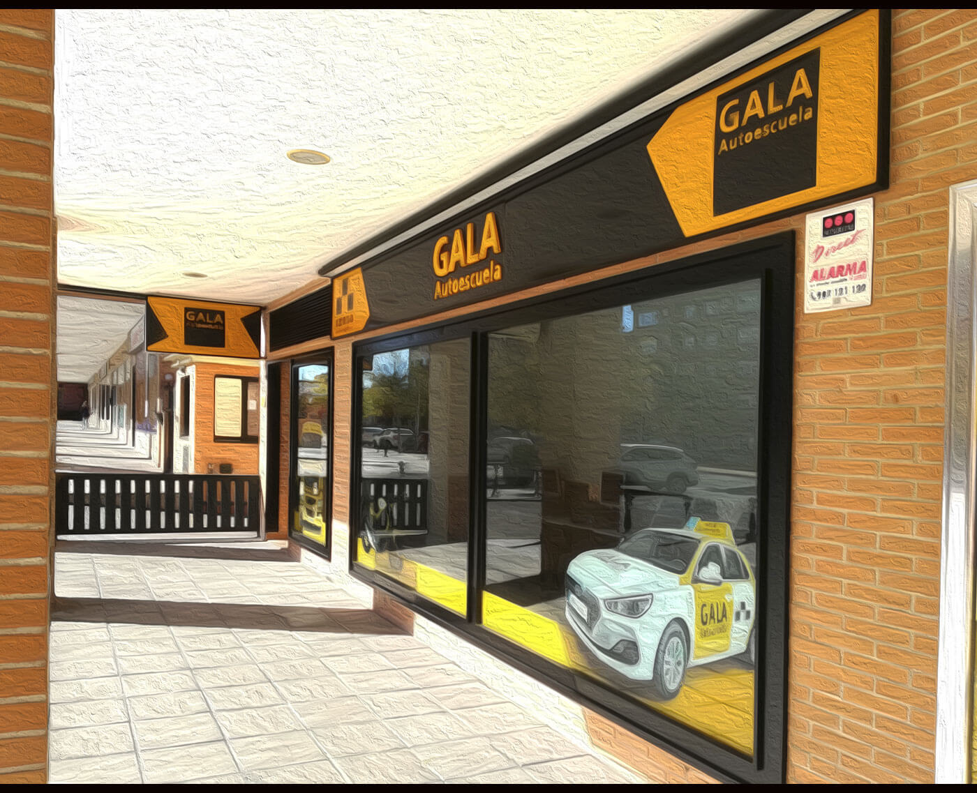 Fachada-Valdemoro-Reston-Autoescuela-Gala