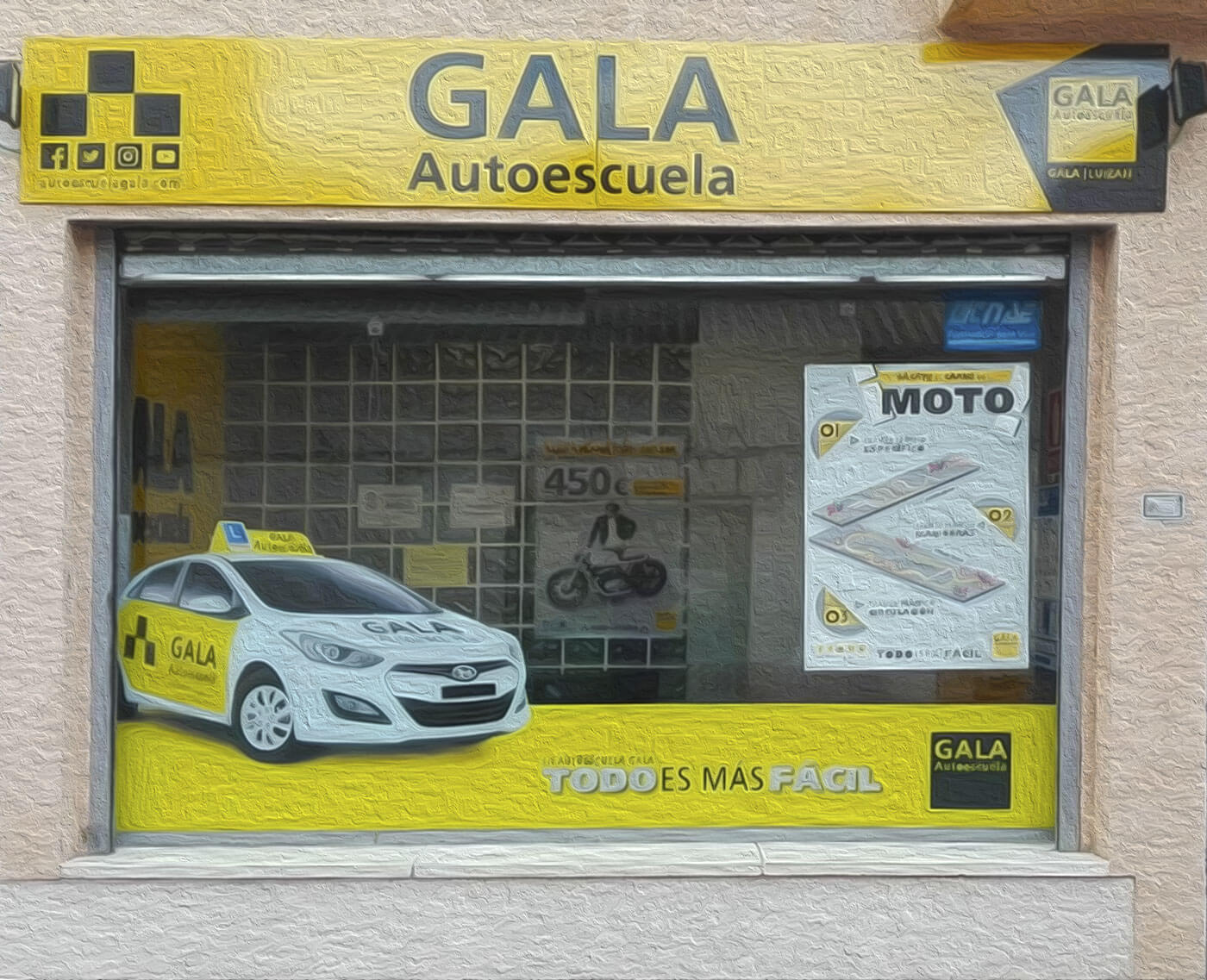 Fachada-Velilla-San-Antonio-Autoescuela-Gala