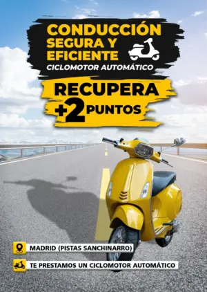 Recupera 2 Puntos en tu Carnet en Madrid
