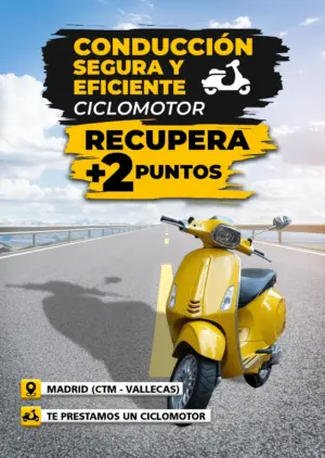 Recupera 2 Puntos en tu Carnet en Madrid