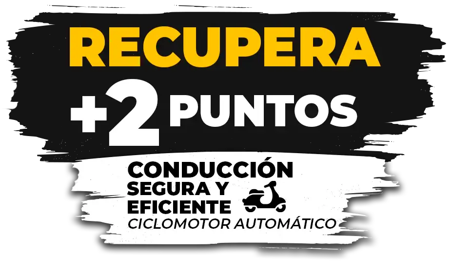 Recupera 2 puntos Conduccion Segura y Eficiente V2
