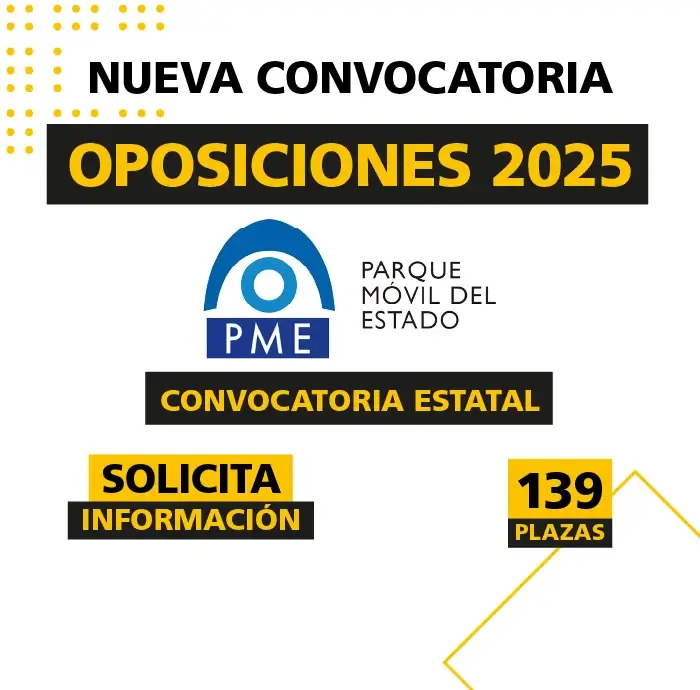 Oposiciones Parque Móvil del Estado