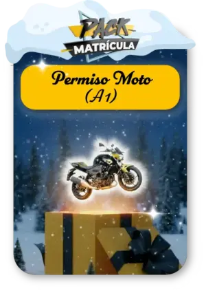 Pack Matrícula Carnet de Moto A1