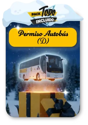 Pack Todo Incluido Carnet de Autobús D