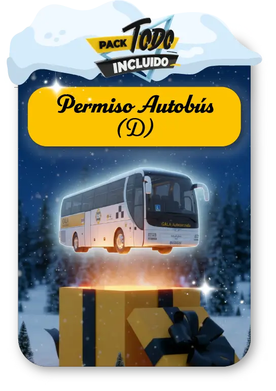 Pack Todo Incluido Carnet de Autobús D