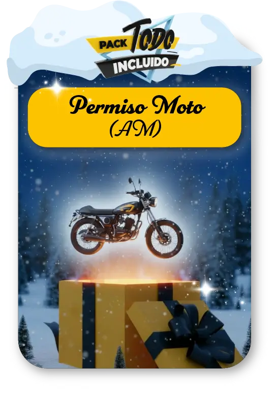 Pack Todo Incluido Carnet de Moto AM