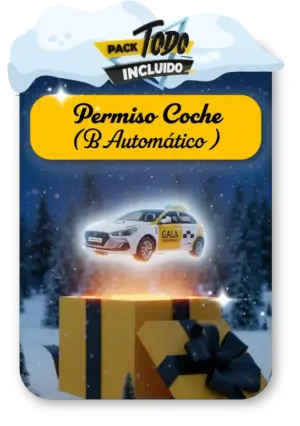 Pack Todo Incluido Carnet de Coche Automático