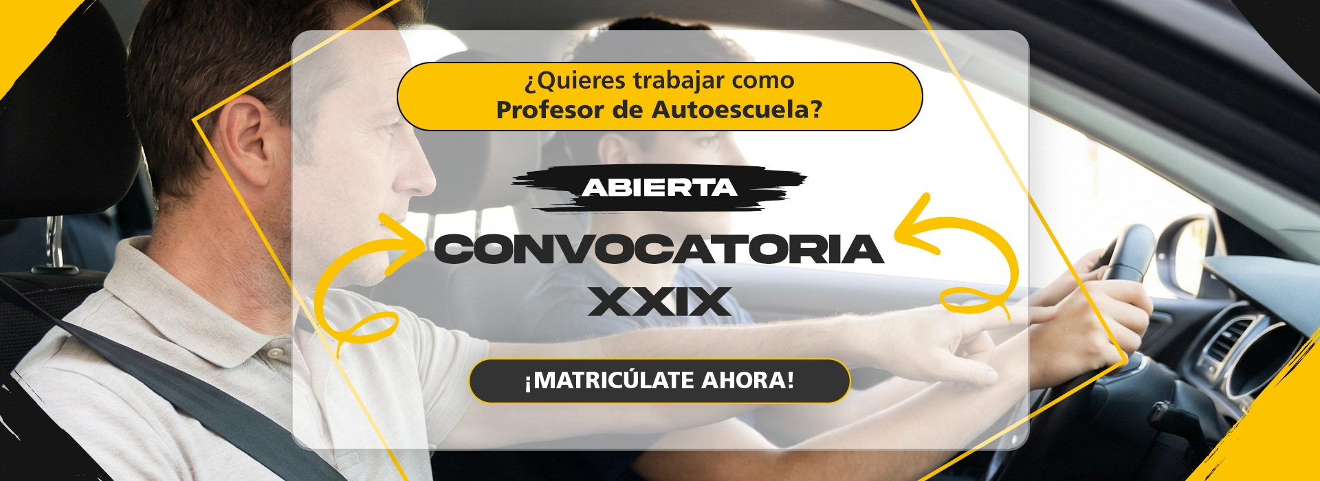 Convocatoria Profesores Autoescuela XXIX