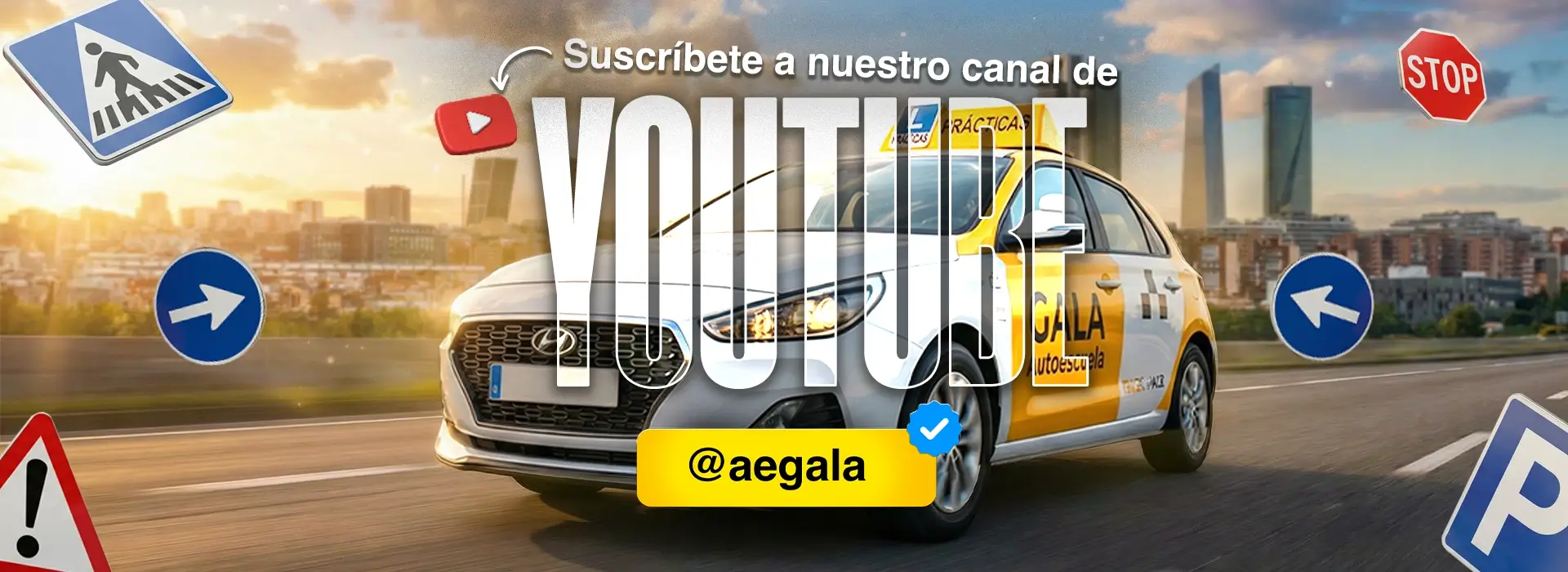 Canal de Youtube Autoescuela Gala