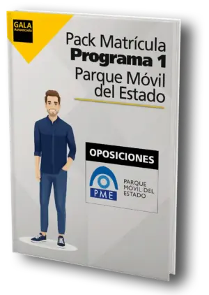 Pack Matrícula Programa 1 Parque Móvil del Estado