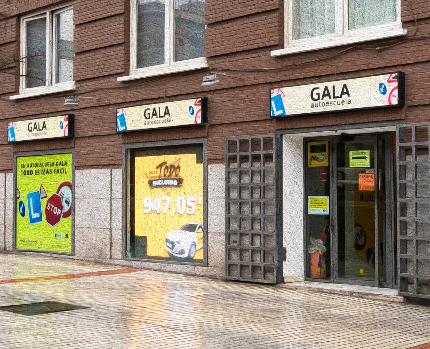 Fachada-Avenida-America-Autoescuela-Gala