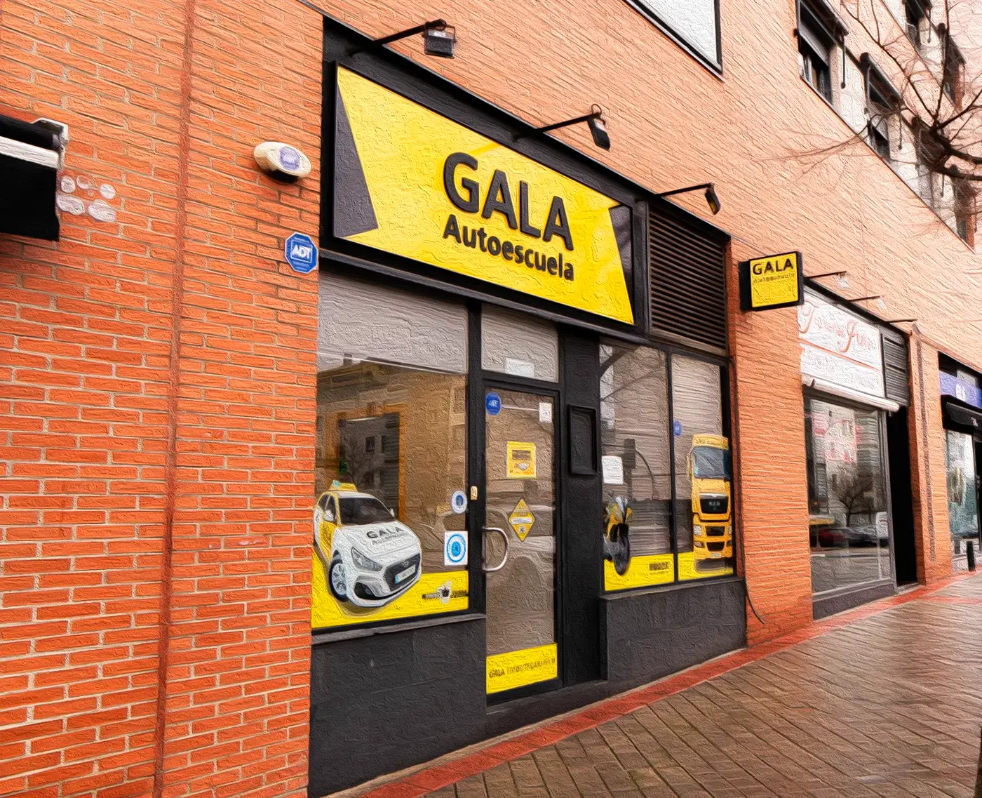 Fachada-Montecarmelo-Autoescuela-Gala